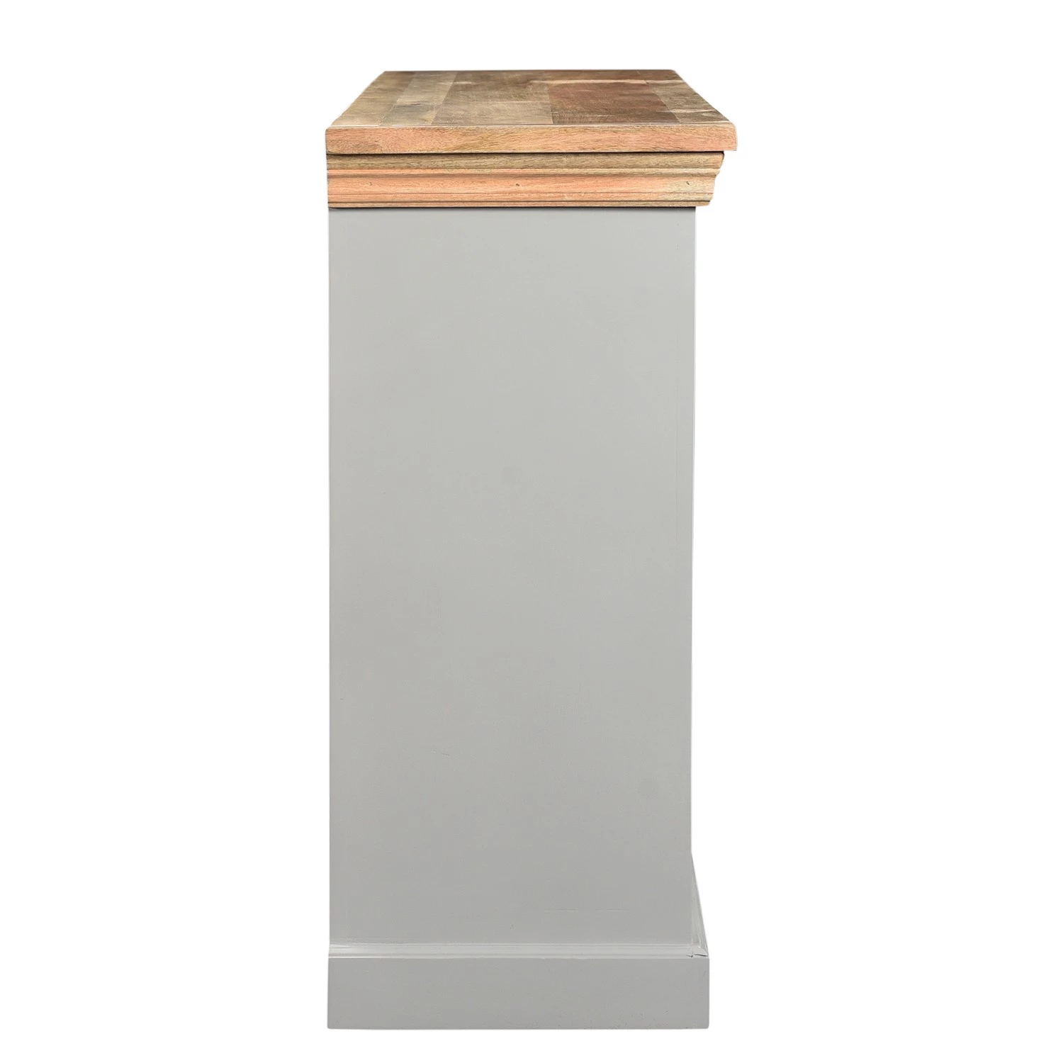 Maison Belfort Buffet Anton - Acacia / Manguier massif - Gris / Manguier 5 Maison Belfort Buffet Anton - Acacia / Manguier massif - Gris / Manguier – Image 3