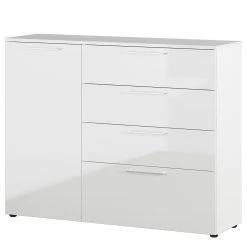 Germania Buffet Sunnyvale - Blanc brillant - Largeur : 135 cm