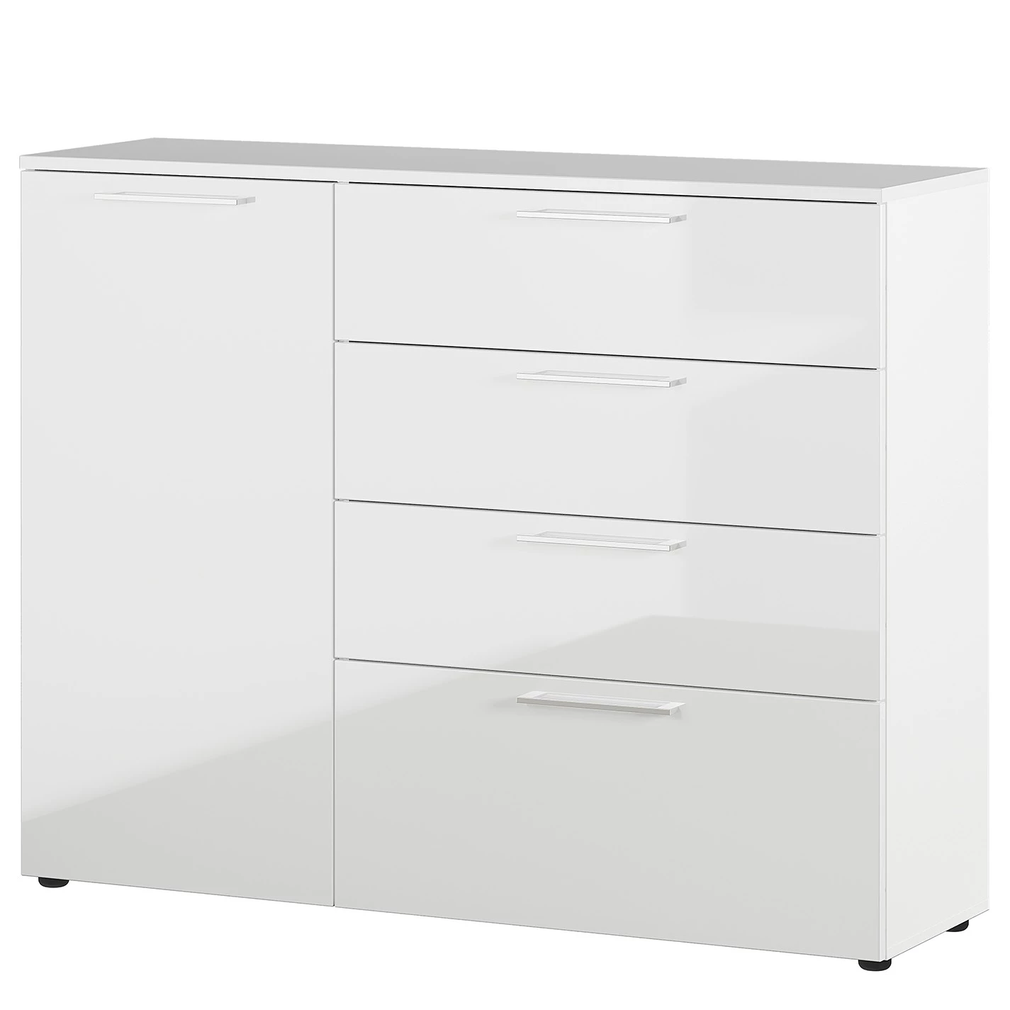 Germania Buffet Sunnyvale - Blanc brillant - Largeur : 135 cm 3 Germania Buffet Sunnyvale - Blanc brillant - Largeur : 135 cm