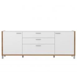 Norrwood Buffet Boyd II - Blanc / Imitation chêne -France Enfilades Soldes 2022 1000270234 210609 06155700170 DETAILS P000000001000270234