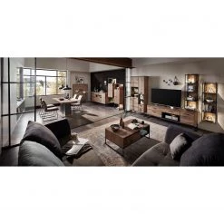 Red Living Buffet Meevoo II - Imitation chêne rustique / Graphite -France Enfilades Soldes 2022 1000273888 211022 131557000023 MOOD DETAILS P000000001000273888 mood