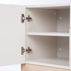 Studio Copenhagen Enfilade Cooby II - Blanc / Chêne -France Enfilades Soldes 2022 1000276948 220713 045 DETAILS P000000001000276948