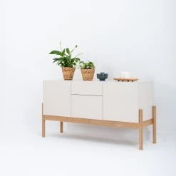 Studio Copenhagen Enfilade Cooby I - Blanc / Chêne -France Enfilades Soldes 2022 1000276966 211015 08300500076 MOOD DETAILS P000000001000276966 mood