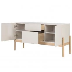 Studio Copenhagen Enfilade Cooby I - Blanc / Chêne -France Enfilades Soldes 2022 1000276966 220729 040 DETAILS P000000001000276966