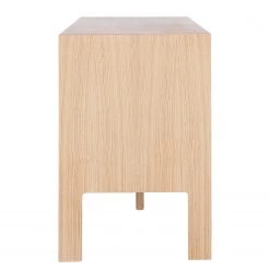 Studio Copenhagen Enfilade Maayka I - Partiellement en chêne massif - Blanc / Chêne clair -France Enfilades Soldes 2022 1000277378 220803 032 DETAILS P000000001000277378