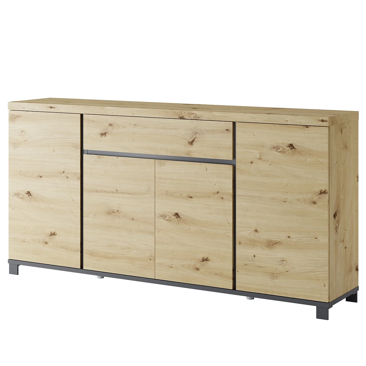 Loftscape Buffet Bilsen II - Imitation chêne Artisan 3 Loftscape Buffet Bilsen II - Imitation chêne Artisan