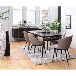 Red Living Buffet Limes - Chêne massif / Métal - Chêne foncé / Noir -France Enfilades Soldes 2022 1000277648 210706 14081800128 MOOD DETAILS P000000001000277648 mood