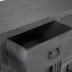 Wolf-Möbel Buffet Container - Acacia Gris -France Enfilades Soldes 2022 1000281790 220616 039 DETAILS P000000001000281790