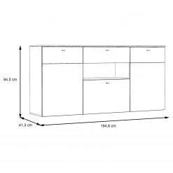 Loftscape Enfilade Corey - Avec éclairage - Imitation chêne / Gris 18 Loftscape Enfilade Corey - Avec éclairage - Imitation chêne / Gris -France Enfilades Soldes 2022 1000282740 211109 144351000547 SKETCH DETAILS P000000001000282740 sketch