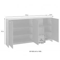 Fredriks Enfilade Edgeworth - Imitation bois ancien / Anthracite -France Enfilades Soldes 2022 1000283869 210805 14244600357 SKETCH DETAILS P000000001000283869 sketch