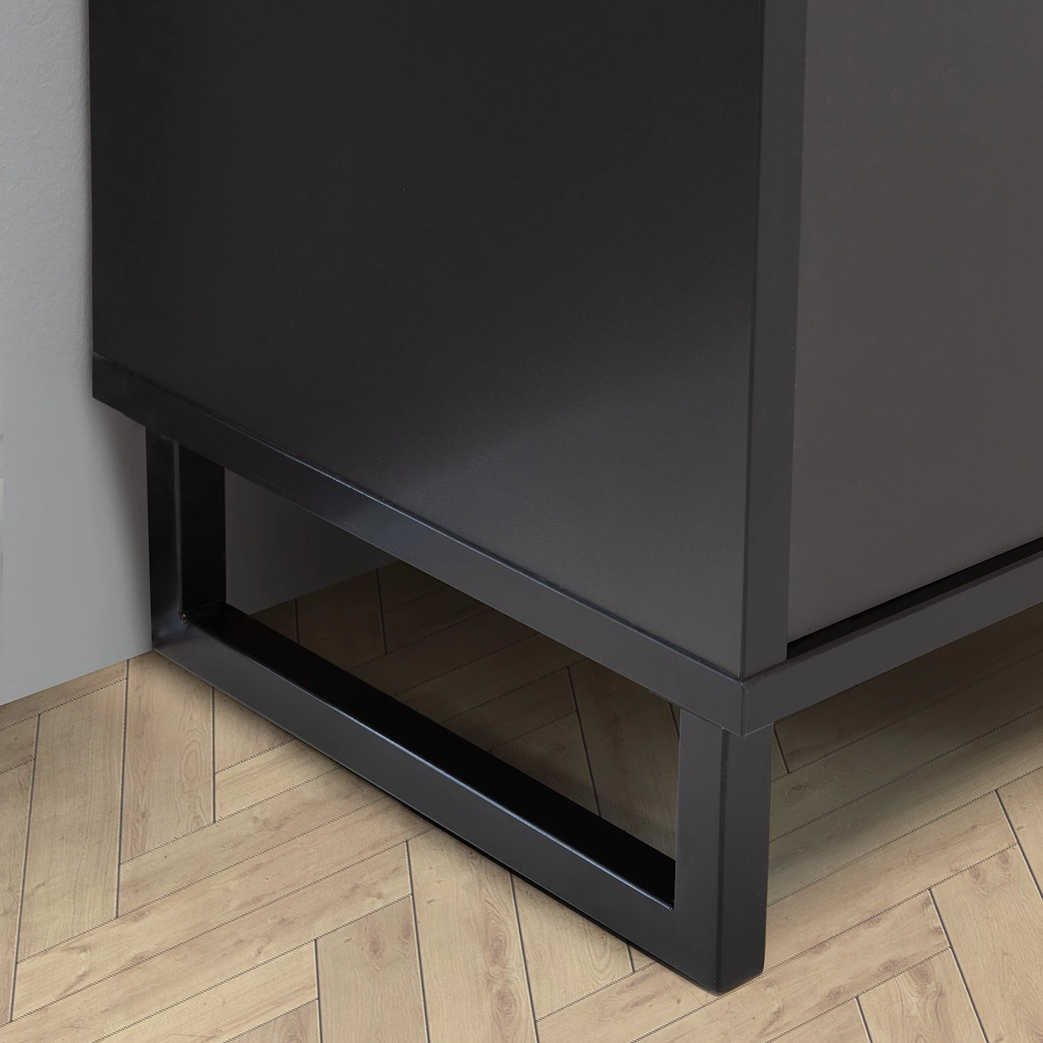 Loftscape Buffet Mazzo - Noir / Imitation chêne artisan 14 Loftscape Buffet Mazzo - Noir / Imitation chêne artisan – Image 12