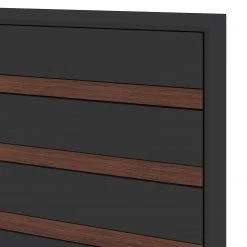 GWINNER Buffet Calea II - Plaqué bois - Anthracite mat / Noyer -France Enfilades Soldes 2022 1000285825 211117 16012300096 DETAILS P000000001000285825