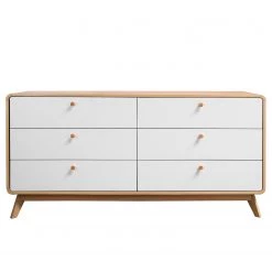 Norrwood Enfilade Chelan - Blanc / Imitation chêne 8 Norrwood Enfilade Chelan - Blanc / Imitation chêne -France Enfilades Soldes 2022 1000299474 211013 133351000104 DETAILS P000000001000299474