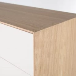 Studio Copenhagen Enfilade Maayka III - Partiellement en chêne massif - Blanc / Chêne clair 19 Studio Copenhagen Enfilade Maayka III - Partiellement en chêne massif - Blanc / Chêne clair -France Enfilades Soldes 2022 1000300841 220803 033 DETAILS P000000001000300841