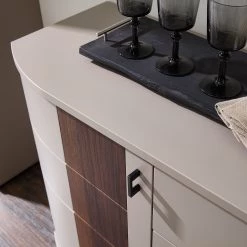 Loftscape Enfilade Saida - Cachemire / Imitation noyer -France Enfilades Soldes 2022 1000300942 211020 13343500072 DETAILS P000000001000300942