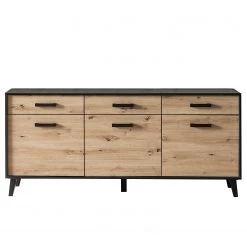 Norrwood Buffet Argenteuil - Imitation chêne artisan / Noir 14 Norrwood Buffet Argenteuil - Imitation chêne artisan / Noir -France Enfilades Soldes 2022 1000304823 211027 10520200156 DETAILS P000000001000304823