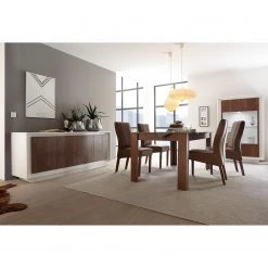 LC Spa Buffet Forenza - Imitation noisetier / Blanc -France Enfilades Soldes 2022 1000306547 211122 150911000107 DETAILS P000000001000306547