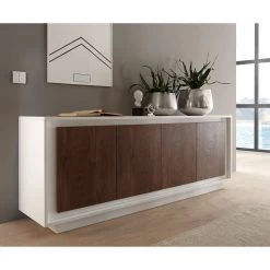 LC Spa Buffet Forenza - Imitation noisetier / Blanc -France Enfilades Soldes 2022 1000306547 211122 15091400088 MOOD DETAILS P000000001000306547 mood