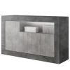 LC Spa Buffet Urbino II - Gris clair / Gris foncé -France Enfilades Soldes 2022 1000306572 211122 150851000012 IMAGE P000000001000306572