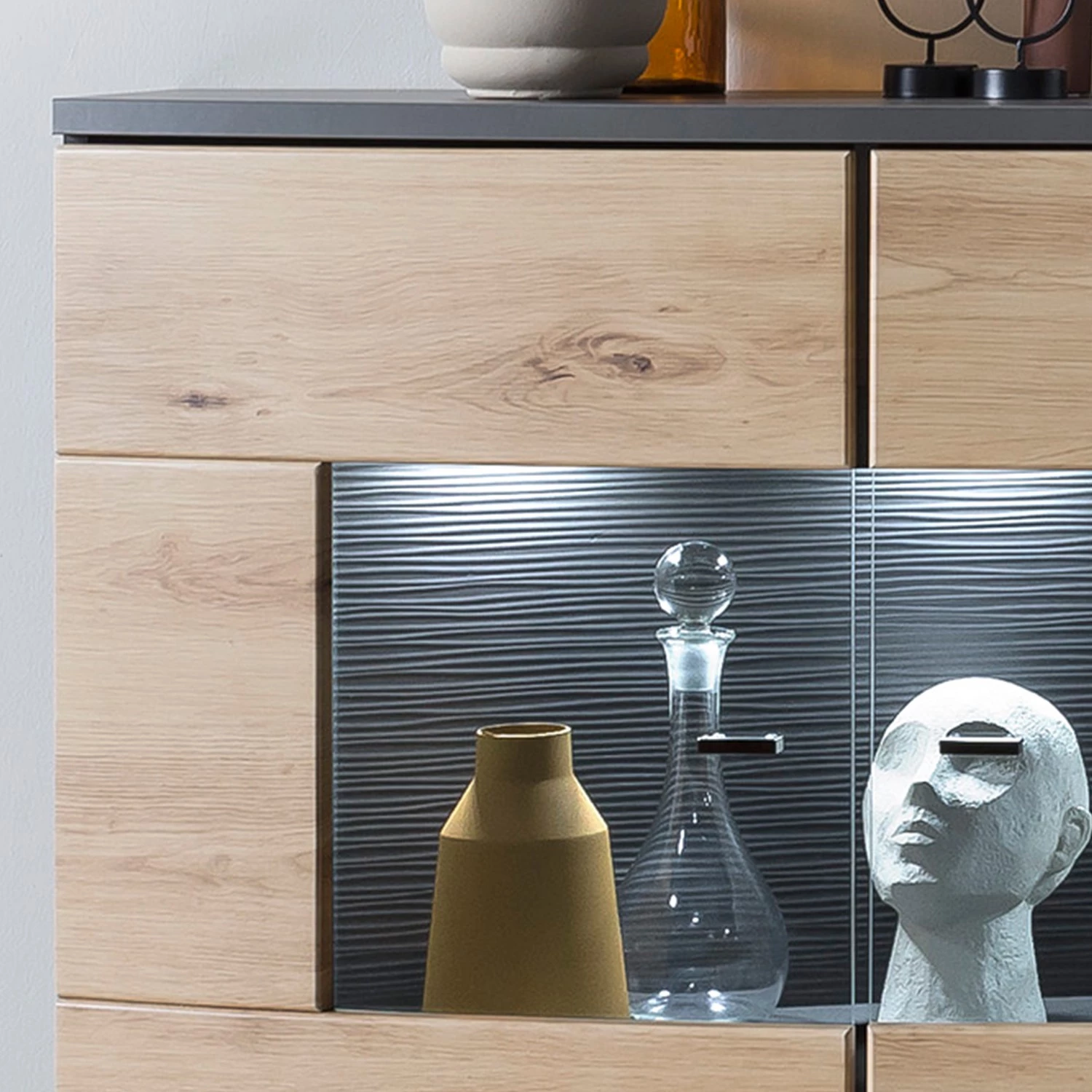 Loftscape Buffet Intento I - Imitation chêne Artisan / Anthracite 8 Loftscape Buffet Intento I - Imitation chêne Artisan / Anthracite – Image 6