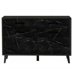 Jack & Alice Enfilade Fintel II - Imitation marbre noir / Noir -France Enfilades Soldes 2022 1000307051 211110 08234500083 DETAILS P000000001000307051