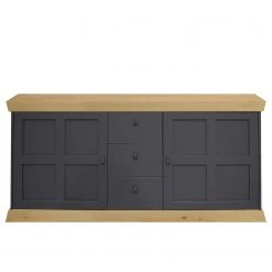 Ridgevalley Buffet Maiossa I - Anthracite / Imitation chêne -France Enfilades Soldes 2022 1000307114 211109 16471600094 DETAILS P000000001000307114