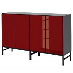 Now! by hĂŒlsta Buffet now to go colour II - Rubin brillant / Gris diamant