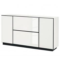 Now! by hülsta Buffet now to go colour III - Blanc pur brillant / Blanc neige