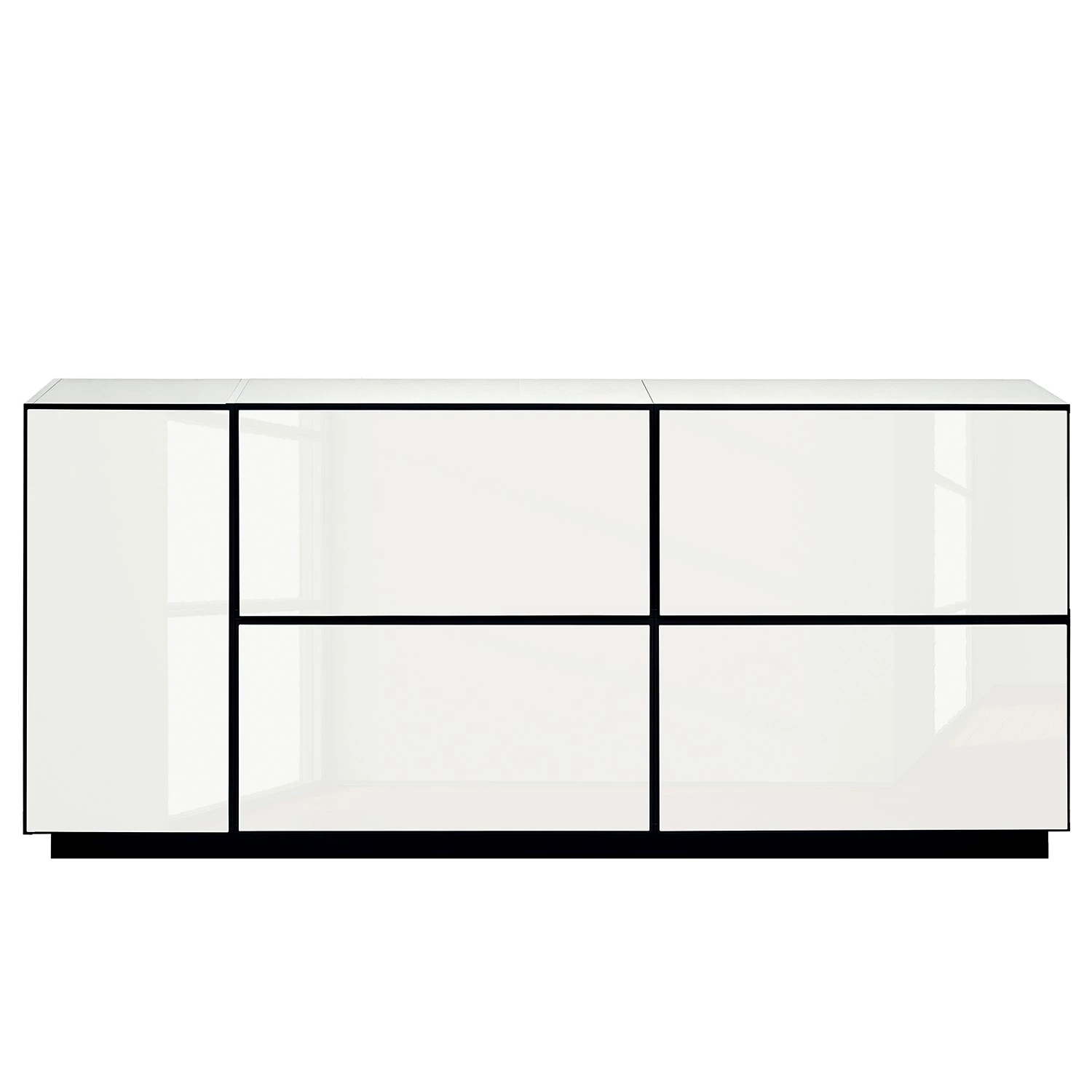 Now! by hülsta Buffet now to go colour IV - Blanc pur brillant / Blanc neige 7 Now! by hülsta Buffet now to go colour IV - Blanc pur brillant / Blanc neige – Image 5