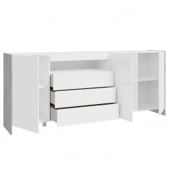 Loftscape Buffet Urban II - Éclairage inclus - Blanc / Imitation chêne gris 15 Loftscape Buffet Urban II - Éclairage inclus - Blanc / Imitation chêne gris -France Enfilades Soldes 2022 1000344689 220414 040 DETAILS P000000001000344689