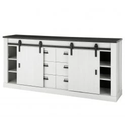 Ridgevalley Enfilade Shutter II - Imitation pin blanc -France Enfilades Soldes 2022 1000348676 220505 050 DETAILS P000000001000348676