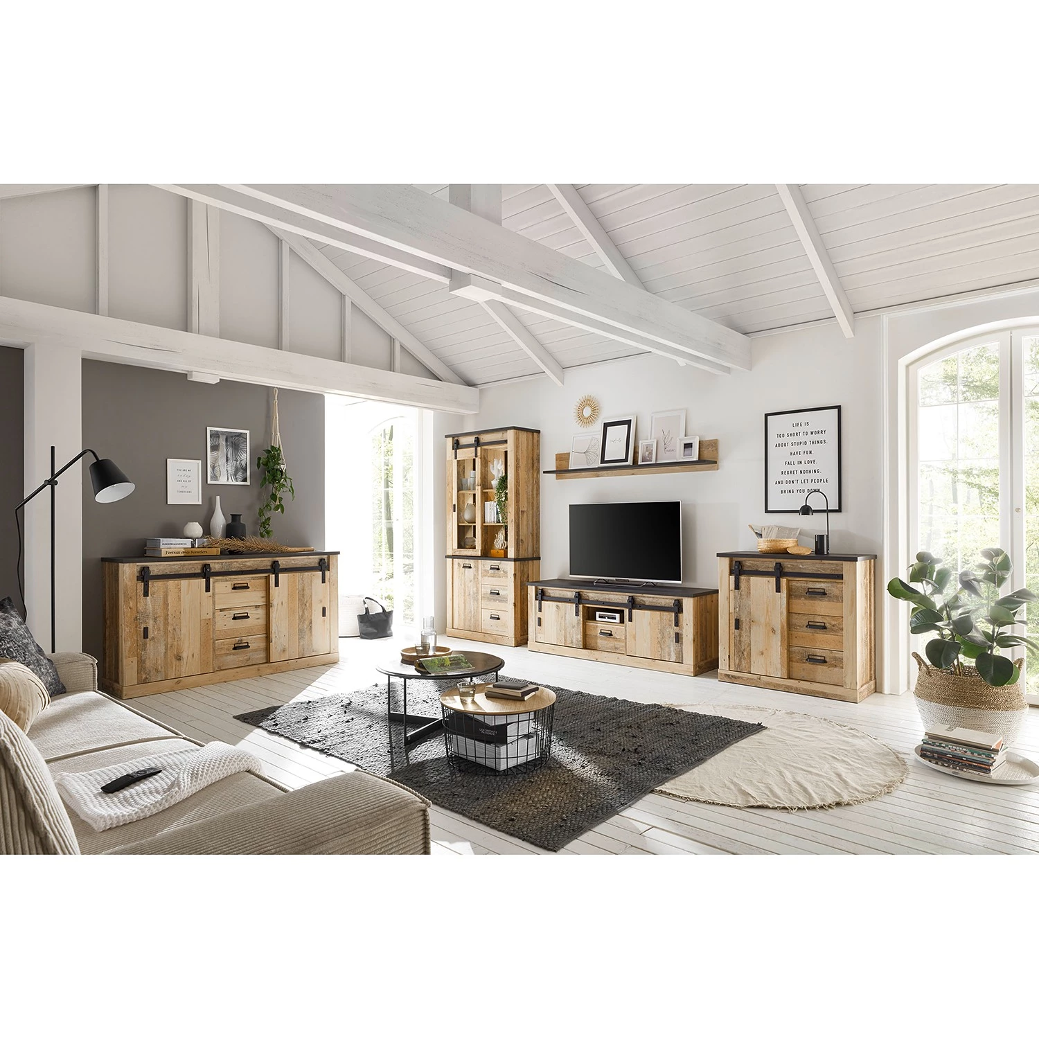 Ridgevalley Enfilade Shutter I - Imitation chêne 5 Ridgevalley Enfilade Shutter I - Imitation chêne – Image 3