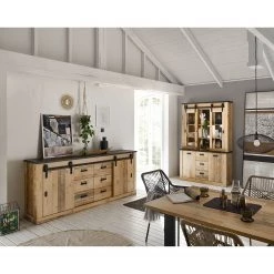 Ridgevalley Enfilade Shutter II - Imitation chêne -France Enfilades Soldes 2022 1000348708 220505 021 MOOD DETAILS P000000001000348708 mood