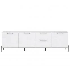 Loftscape Buffet Ozora III - Blanc brillant / Blanc mat 12 Loftscape Buffet Ozora III - Blanc brillant / Blanc mat -France Enfilades Soldes 2022 1000356706 220603 030 DETAILS P000000001000356706