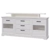 Ridgevalley Buffet New Dessa II - Imitation pin blanc