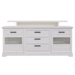 Ridgevalley Buffet New Dessa II - Imitation pin blanc -France Enfilades Soldes 2022 1000357995 220616 040 DETAILS P000000001000357995