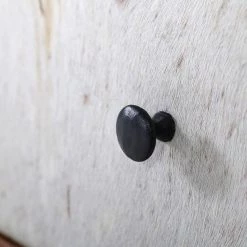 Red Living Enfilade Vallentuna - Manguier massif / Métal - Manguier / Noir -France Enfilades Soldes 2022 1000359913 220621 065 DETAILS P000000001000359913