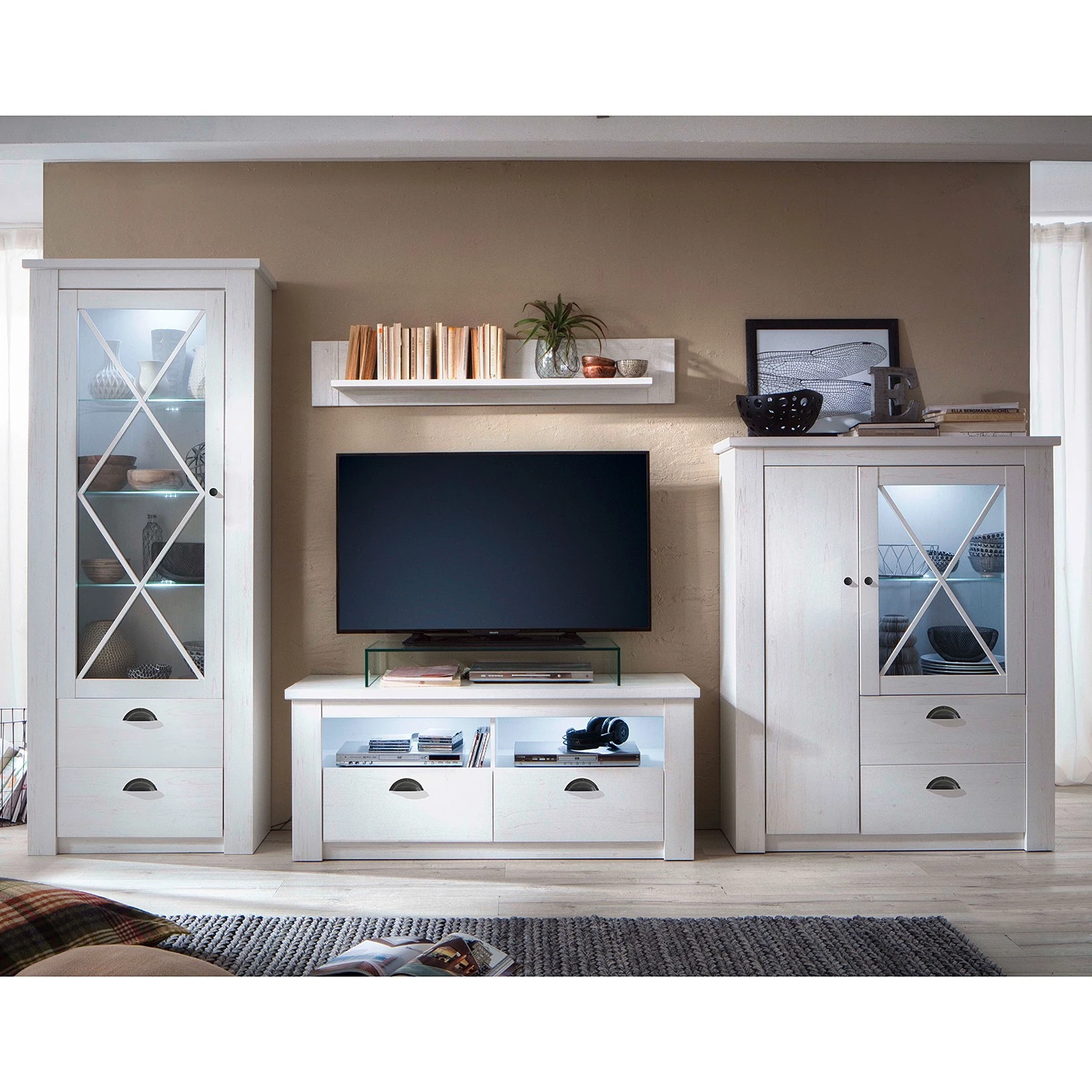 Trendteam Buffet Georgia - Imitation pin blanc 3 Trendteam Buffet Georgia - Imitation pin blanc – Image 2