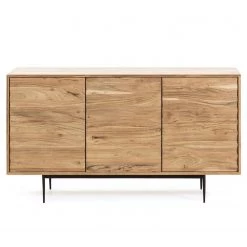 Red Living Buffet Bela-Bela - Acacia massif -France Enfilades Soldes 2022 1000363951 220714 030 DETAILS P000000001000363951