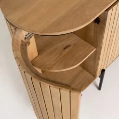 Red Living Buffet Lusaka - Manguier massif -France Enfilades Soldes 2022 1000363961 220714 050 DETAILS P000000001000363961