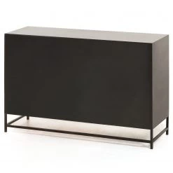 Red Living Buffet Kisumu - Cannage / Fer - Marron / Noir -France Enfilades Soldes 2022 1000363968 220714 050 DETAILS P000000001000363968