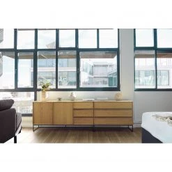 Red Living Buffet Tabora - Placage en bois véritable - Chêne -France Enfilades Soldes 2022 1000363989 220714 021 MOOD DETAILS P000000001000363989 mood