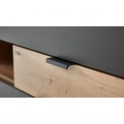 Fashion For Home Buffet Leox - Avec éclairage inclus - Graphite / Imitation chêne artisan 10 Fashion For Home Buffet Leox - Avec éclairage inclus - Graphite / Imitation chêne artisan -France Enfilades Soldes 2022 1000364263 220719 045 DETAILS P000000001000364263