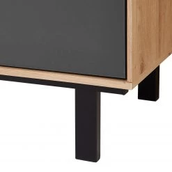 Fashion For Home Buffet Leox - Avec éclairage inclus - Graphite / Imitation chêne artisan 11 Fashion For Home Buffet Leox - Avec éclairage inclus - Graphite / Imitation chêne artisan -France Enfilades Soldes 2022 1000364263 220719 050 DETAILS P000000001000364263