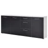Germania Enfilade Campo - Verre - Anthracite
