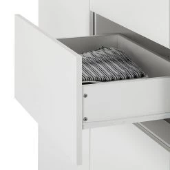 Mørteens Buffet Lindholm IV - chêne partiellement massif - Blanc - Hauteur : 128 cm 19 Mørteens Buffet Lindholm IV - chêne partiellement massif - Blanc - Hauteur : 128 cm -France Enfilades Soldes 2022 highboard lindholm i weiss matt eiche massiv 333069