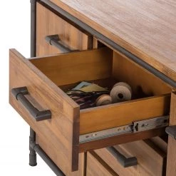 Ars manufacti Buffet Atelier - Partiellement en acacia massif -France Enfilades Soldes 2022 sideboard atelier akazie teilmassiv 1832622