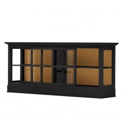 Maison Belfort Buffet Azjana I - Noir / Pin couleur miel -France Enfilades Soldes 2022 sideboard azjana i pinie teilmassiv schwarz pinie honig 3394789