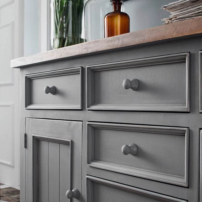 Maison Belfort Buffet Balignton I - Pin massif - Gris 15 Maison Belfort Buffet Balignton I - Pin massif - Gris – Image 13