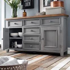 Maison Belfort Buffet Balignton I - Pin massif - Gris 17 Maison Belfort Buffet Balignton I - Pin massif - Gris -France Enfilades Soldes 2022 sideboard balignton kiefer massiv grau 3692265